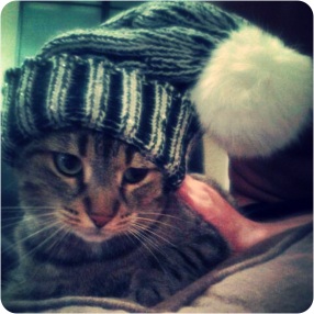 Mimi et son bonnet :)